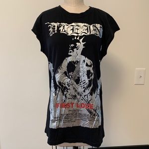 Philipp Plein deconstructed t-shirt size L